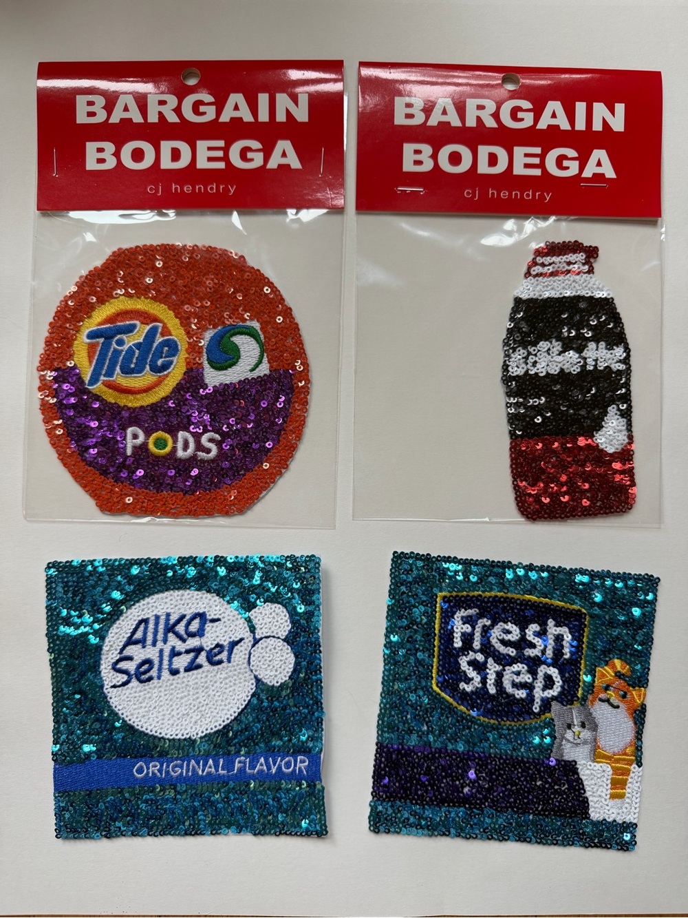 CJ Hendry Bargain Bodega Patches
